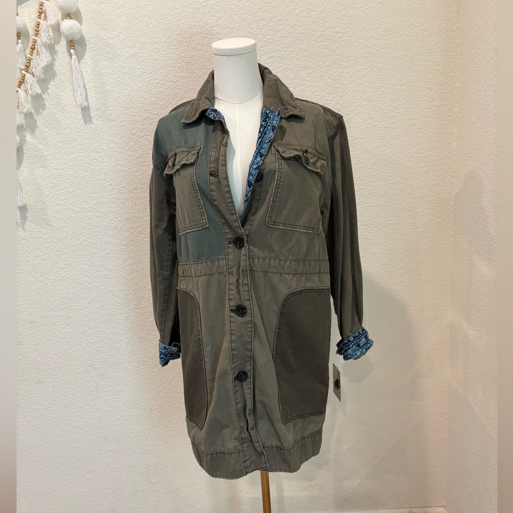 We The Free Two-Tone Utility Jacket